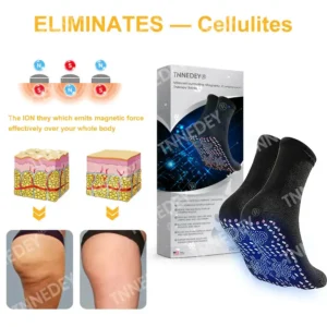 EMOBARRY® VitaluxeTourmaline Magnetic Compression Therapy Socks