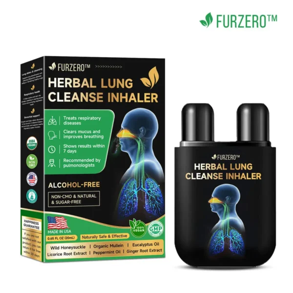 Furzero™ Health lung cleanse inhaler