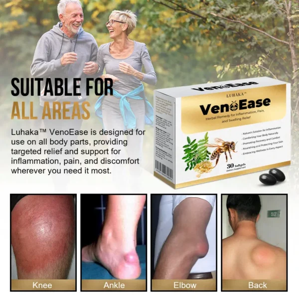 Luhaka™ VenoEase Swelling Reduction & Pain Relief Support