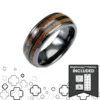 MagTherapy™ Mens 18k Wood Grain Slimming Ring Kit