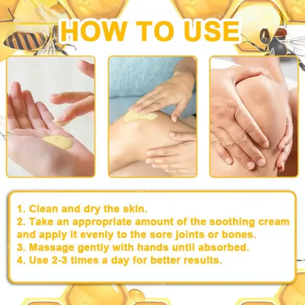 ZVLZVL™ Bee Venom Instant Pain Relief Arthritis Therapy Cream