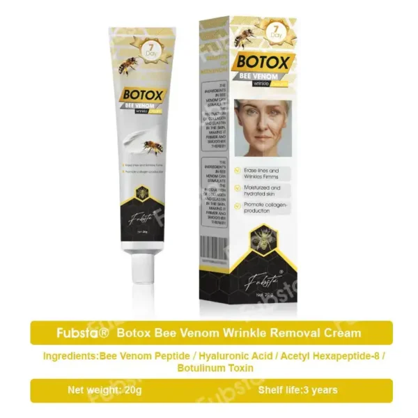 𝐅𝐮𝐛𝐬𝐭𝐚® 7-Day Botox Bee Venom Wrinkle Removal Cream