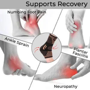 Fivfivgo™ Neuro Healing Copper Socks for Numbing Foot Pain, Neuropathy or Plantar Fasciitis