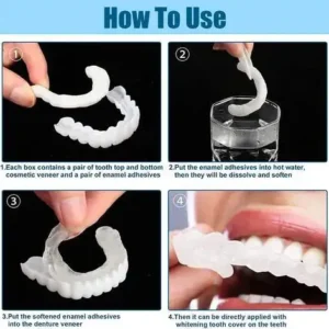 Fivfivgo™ Premium Custom Silicone Denture Set Dual