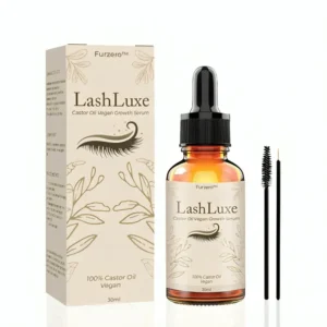 Furzero™ LashLuxe Castor Oil Vegan Growth Serum