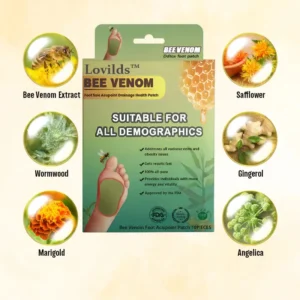 Lovilds™ LymphTox Bee Detox Foot Patches